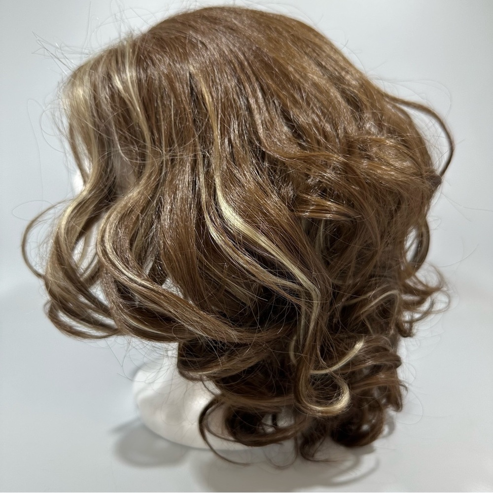 WIGSBUY New Real Natural Hair Wig Wavy Curly New